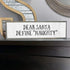 Xmas Wood Signs (Medium - Wood And Metal, Dear Santa Define Naughty)...