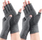 2 Pairs Arthritis Compression Gloves, Provide Support Warmth for Carpal Tunnel, Rheumatoid, Arthritis Pain Relief Gloves, Fingerless Compression G...