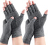 2 Pairs Arthritis Compression Gloves, Provide Support Warmth for Carpal Tunnel, Rheumatoid, Arthritis Pain Relief Gloves, Fingerless Compression G...