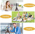 Sensyne Phone Tripod, Flexible Cell Phone Tripod with Phone Holder and Wireless Remote, Mini Travel Tripod Stand, Compatible with All Cell Phones,...
