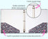 Vera Bradley Hardcover 3 Ring Binder, 1 Inch Round Rings with Interior Pockets, Bonbon Medallion...