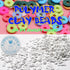 4000 Pcs White Clay Beads for Bracelets Making, Polymer Spacer Flat Beads DIY for Jewelry Necklace Earring Making Kit, Preppy Aesthetic Heishi Hes...