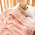 Bertte Sherpa Fleece Baby Blanket | Plush Swaddle Receiving Blankets Super Soft Warm Lightweight Breathable for Infant Toddler Crib Stroller - 33"...
