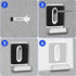 8 Sets of Metal Mirror Hanging Kit, Wall Mounting Mirror Clips for 1/4 Inch Mirror with Screw Rubber Pad, Heavy Mirror Mounting Hardware for Billb...