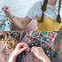 Hicarer Hearts Pony Beads Star Beads Large Hole Multi Color Acrylic Bracelet Kawaii Rainbow Necklace for Christmas Valentine's Jewelry Making Craf...