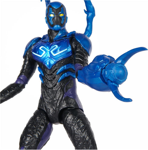 DC Comics, Battle-Mode Blue Beetle Action Figure, 12-inch, Lights & Sounds, Easy to Pose, Movie Superhero Kids Toys for Boys & Girls, Ages 4+...