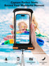 Waterproof Phone Pouch - 2 Pack Underwater Dry Bag, IPX8 Water Proof Phone Case for iPhone 15 14 13 12 Pro Max XS Samsung Case Up to 7.0" Detachab...