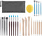 Luney Clay Tools Kit, 25 PCS Ceramics Polymer Clay Sculpting Pottery Tools Kit, Air Dry Clay Modeling Tools Set for Adults, Pottery Craft, Dotting...