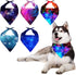 5 PCS Set Dog Bandana, Fashion Galaxy Starry Sky Purple Blue Pet Kerchief Polyester Dog Bandanas Dog Scarf Dog Neckerchief Washable Dog Bandana, D...