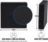 MyLifeUNIT EVA Shock Absorbing Washer Pads, Anti-Vibration Washer Mat Protector for Washing Machine Dryer Treadmill (8 Pack)...