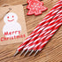 7 Inch Candy Cane Pen Christmas Pens with Black and Blue Ink for Christmas Holiday New Years Home Decor Party Gift (48)...