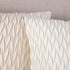 MADIZZ Set of 2 Super Soft Velvet Decorative Throw Pillow Covers 22x22 inch White Square with Texture Luxury Style Cushion Case Pillow Shell for S...
