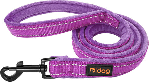 Didog Dog Walking Leashes 4 FT Long with Soft Warm Flannel Padded Handle,Reflective Dog Leash Night Safety Fit Small Medium Dogs...