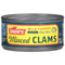 Snow's Wild Caught Minced Clams Canned, 6.5 oz Can - 5g Protein Per Serving - Gluten Free, Keto Friendly, 99% Fat Free...
