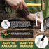 Camping Tent Stakes - Heavy Duty Tent Pegs Outdoor, Metal Tarp Spikes and Inflatable Tent Pole Pins 6 Pack...