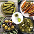Home-X Pickle Container with Strainer - BPA Free Jalapeno Container for Mess-Free Storage of Condiment Food - Pickle Holder with Easy to Open Lid ...