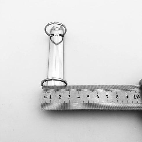 5pcs top binding 2 Ring Binder Mechanism, 2 O rings, 20mm Base Width,123mm=4.8 inch overall length,Top-Binding on The 8.5” Edge of a Letter Size P...