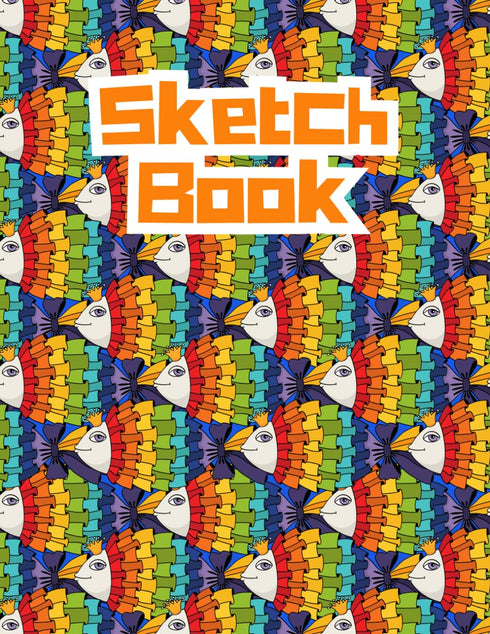 Sketch Pad For Kids For Drawing, Doodling And Sketching: Blank Paper Sketch Book for Drawing Practice. 120 Pages 8.5" x 11" Large Sketchbook for K...