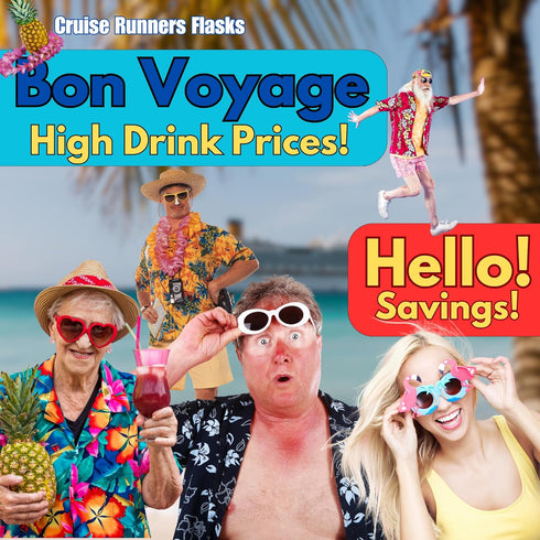 2x17.3oz Rum Runners for Cruise Liquor Smuggle Bottle Empty Shampoo Bottles Hidden Alcohol Container Flasks for Liquor Disguise Secret Plastic Fla...