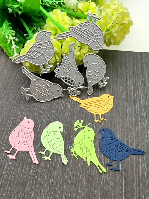 Birds Cutting Dies for Card Making,Embossing Dies Stencil Template Mould for Handmade DIY Scrapbooking Photo Album Paper Card Making Craft Wedding...