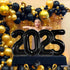 KatchOn, Huge Black 2025 Balloons Number - 42 Inch, Graduation Balloons | Foil 2025 Balloons Black, Graduation Decorations Class of 2025 | 2025 Ba...