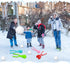 4 Pieces Winter Snow Toys Kit Snow Ball Maker Shape Snow Snowball Maker Snow Maker Outdoor Winter Play Snow Toys for Outdoor Activities (Soccer)...
