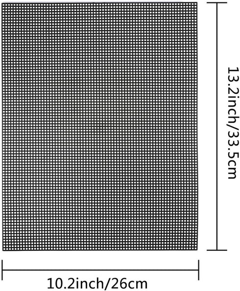 Pllieay 5 Pieces 7 Count Plastic Mesh Canvas Sheets for Embroidery, Acrylic Yarn Crafting, Knit and Crochet Projects (10.2 x 13.2 inch, Come with ...