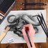 Drawing Sketching Pencils Set, 34 Pieces Pro Art Pencil Kit - Graphite Pencils (14B-4H), Charcoal Pencils, Charcoal Sticks, Artist Pencils for Beg...