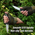 DURATECH Folding Pocket Knife, 3-1/4" Satin 8CR13MOV Blade, Black Smooth G10 Handle with Liner Lock Knife For EDC...
