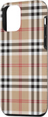 iPhone 12 mini Checkered Plaid Flannel Gingham Pattern Case...