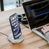 Encased USB C Non-Wireless Charging Stand for iPhone 15/15 Pro Max - Fast Charging Wired Desktop Charger, Type-C Connector (White)...