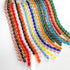 480pcs 24 Colors Teardrop Glass Beads for Jewelry Making 8x12mm Faceted Vertical Hole Crystal Teardrop Spacer Beads for DIY Bracelet Necklace...