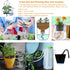 500ML Watering Bottle with 6 feet Self Watering Wick for Succulent Indoor Plants Cactus Squeeze Wash Can Long Nozzle Bend Mouth Waterer Bonsai Ter...
