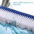 UNCO- Pool Brush Head, 17.3 in, Swimming Pool Wall & Tile Brush, Aluminium Swimming Pool Brush Head for Inground Pools, Nylon Bristles, Pool Clean...