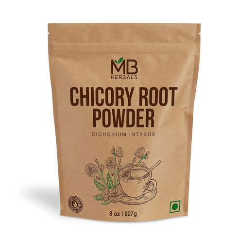 MB Herbals Instant Chicory Root Powder 227 Gram (0.5 lb / 8 oz) | Roasted & Granulated | Gluten Free | Instantly Dissolves in Hot Water and Milk...