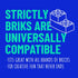 Strictly Briks 4 Pack Classic Baseplates 10x10 in, Stackable Building Plates with 32 x 32 Studs, Mats, Bases, Boards, Sheets 100% Compatible with ...