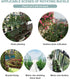 Create idea 50Pcs Plant Trellis Cane Connector, Climbing Rattan Stent Accessories Plant Connector Stake Clip for Garden Orchard Tomato Cage 11mm...