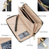 Women's RFID Blocking PU Leather Zip Around Wallet Clutch Large Travel Purse...