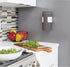 iDesign Wall Mount Wipe Holder, Cleaning Supplies, 6.54" x 4.15" x 4" ,Coconut...