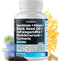 Sea Moss 3000mg Maca 1000mg Black Seed Oil 2000mg Ashwagandha 1000mg Bladderwrack, Turmeric - Manuka, Elderberry, Vitamins C & D3, Chlorophyll, Zi...