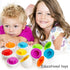 HANSGO 6PCS Matching Eggs shape sorter toy for toddlers 1-3 Educational Toy for Kids Baby Easter Toy Eggs for Boys Girls...