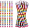 24 Pcs Happy Birthday Pencils Colorful Birthday Pencil for Students Wooden Pencils with Erasers Birthday Pencils for Teacher Classroom Reward Birt...