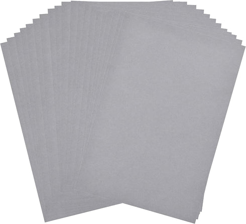 Mandala Crafts Gray Self Adhesive Felt Sheets for Crafts - Gray Felt Sheets Adhesive Backed Stick on Velvet Sheets - Sticky Adhesive Backing Fabri...