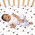 Extra Soft Cotton Fitted Crib Sheet, Ballerina Theme (Zhara) - Standard Size, 1 Pack, Pink,Small Single...