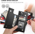 Bocasal Crossbody Wallet Case for iPhone 11 Pro Max with Card Holder,Zipper Card Slot Protector Shockproof Purse Cover with Removable Cross Body S...