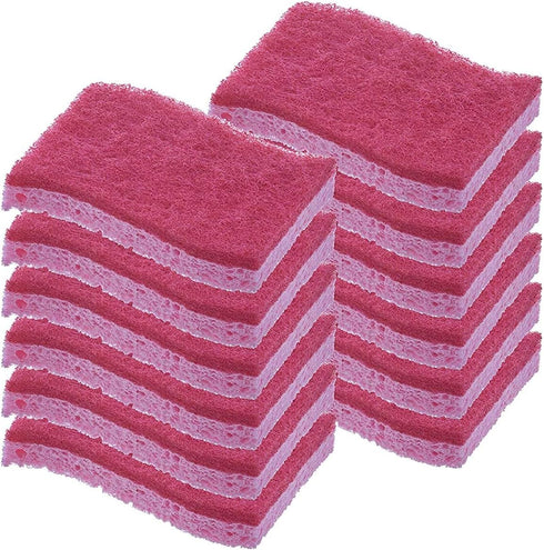 Kitchen Sponges for Washing Dishes, Non-Scratch Cellulose Dish Scrub Sponges, Cleaning Sponges for Household Use, Safe Cleaning Products, Kitchen ...