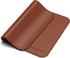 Satechi Eco-Leather Mouse Pad 9.8" x 7.5" - Safe for Lacquered & Varnished Wooden Surfaces (Brown)...