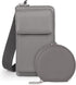 Montana West Small Purses for Women Crossbody Cell Phone Wallet Bag with Credit Card Slots 2PCS MWC-180GY...