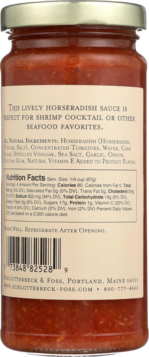 SCHLOTTERBECK & FOSS Cocktail Sauce, 8 FZ...