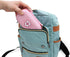 CASEMATIX Pink Compact Insulated Asthma Inhaler Travel Bag Case Compatible with Chamber Inhaler Spacer, Masks and More - Does Not Fit Spacers Long...